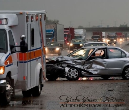 Car Accident on the Freeway